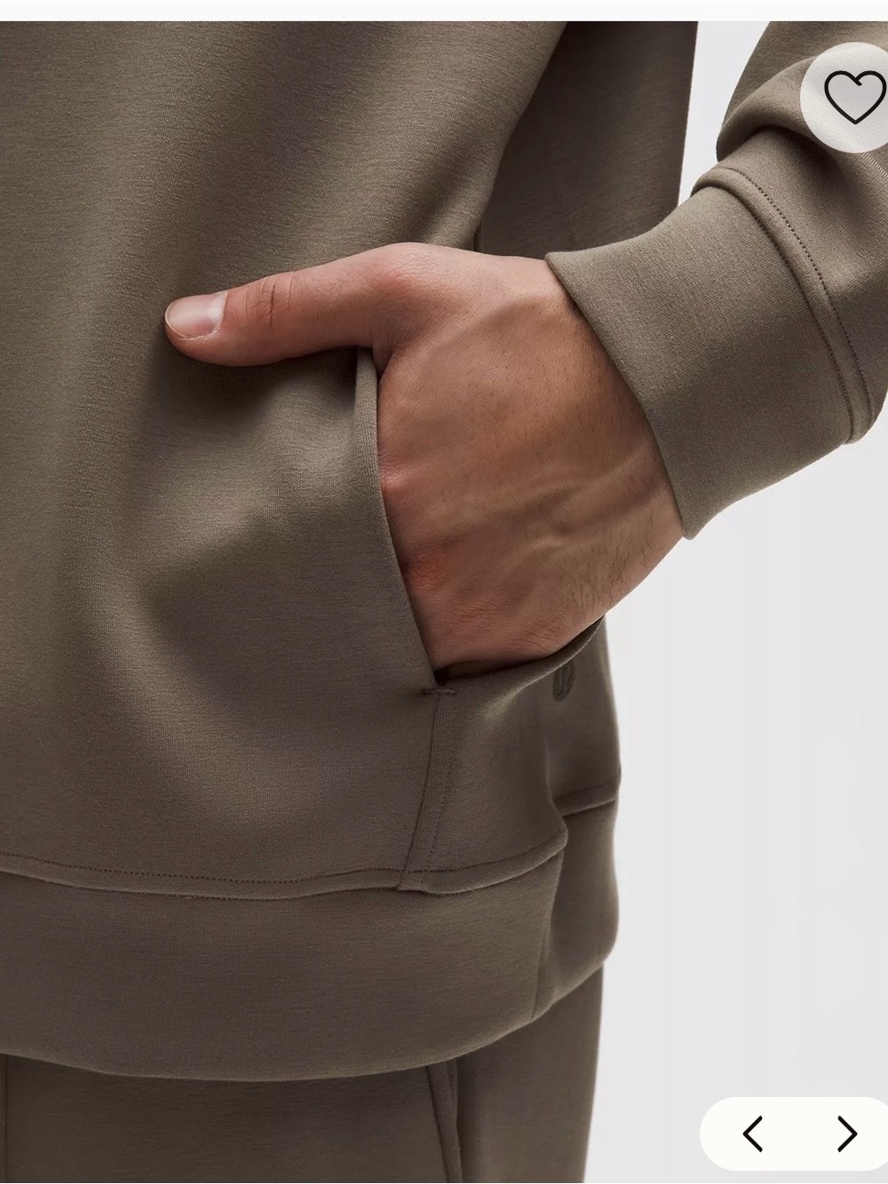 Lululemon men’s Smooth Spacer Quarter Zip - Picture 5 of 6